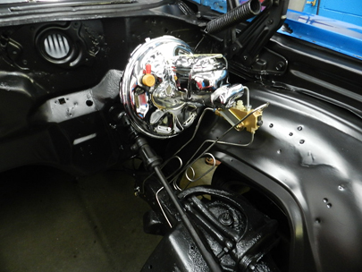 Master Cylinder and Booster