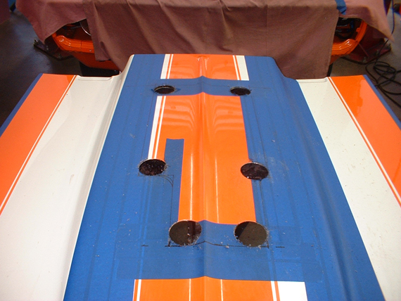 SuperCharger Hood Cutting