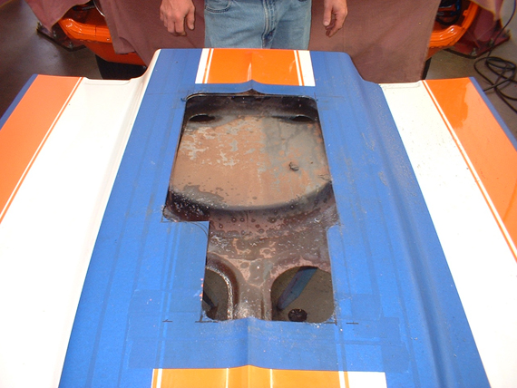 SuperCharger Hood Cutting